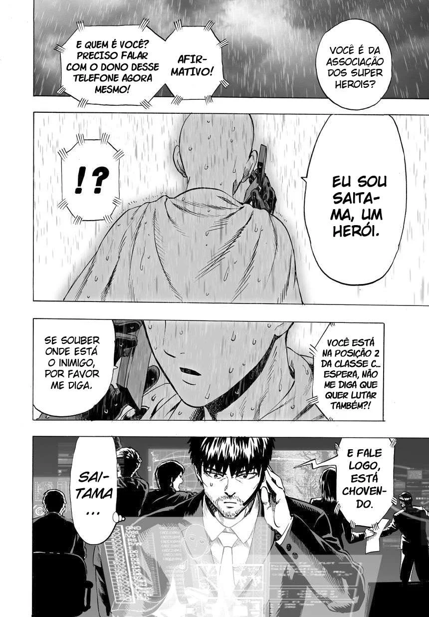One Punch-Man Capítulo 1 – Um Soco