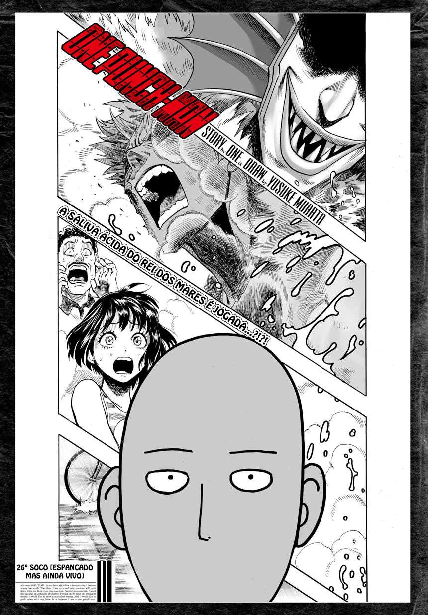 One Punch-Man Capítulo 1 – Um Soco