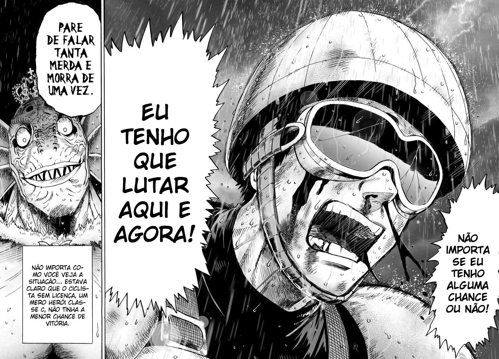 One Punch-Man Capítulo 1 – Um Soco