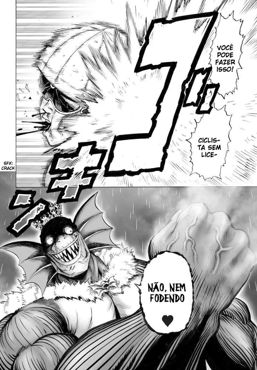 One Punch-Man Capítulo 1 – Um Soco