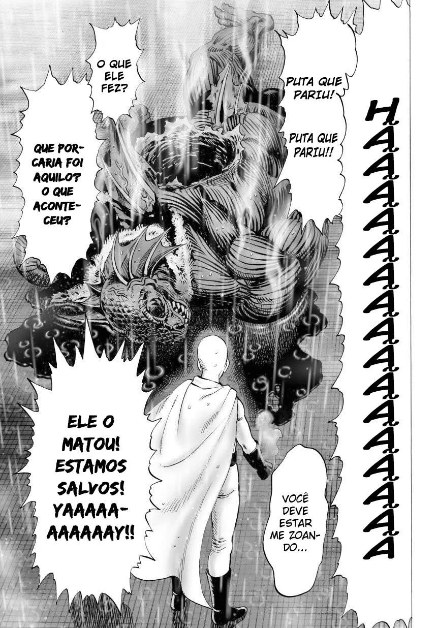 One Punch-Man Capítulo 1 – Um Soco
