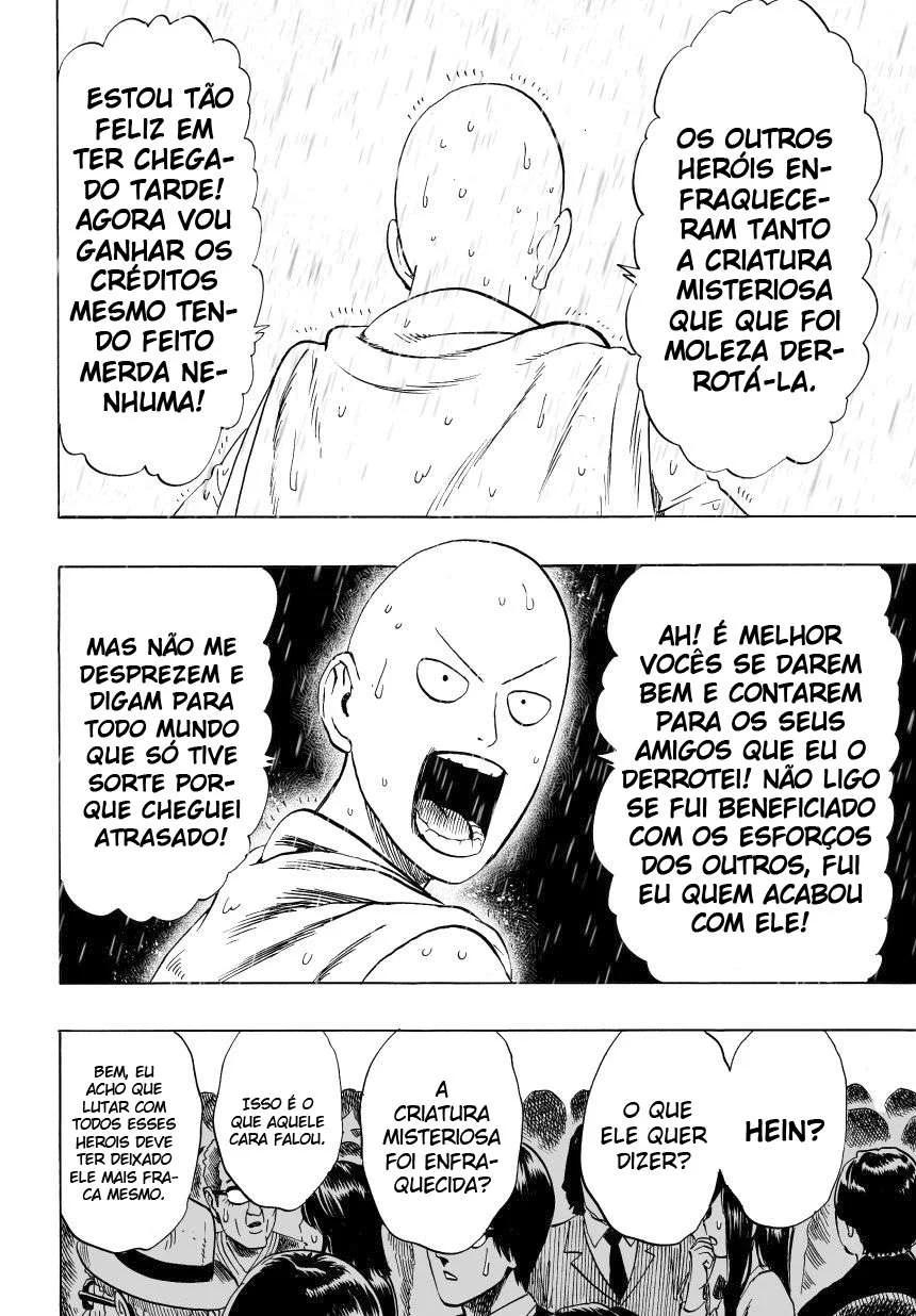 One Punch-Man Capítulo 1 – Um Soco