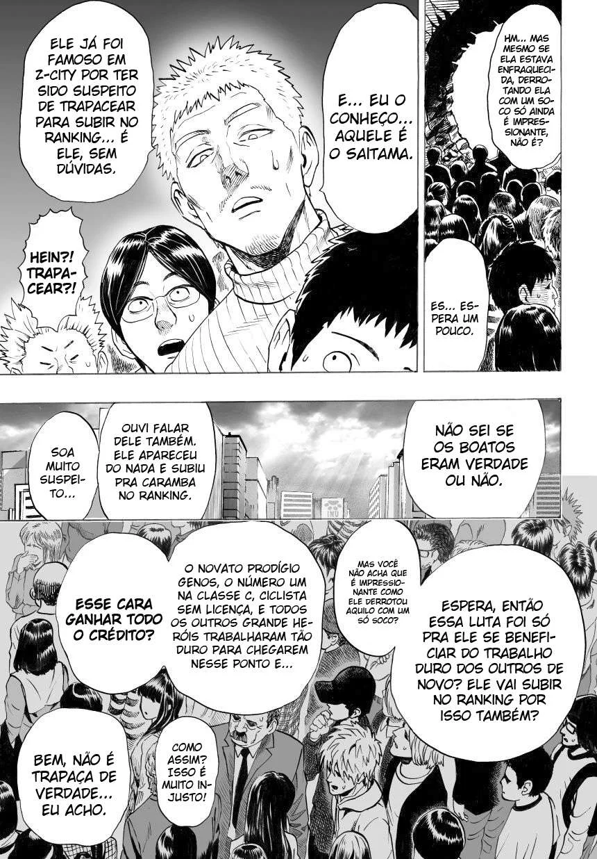 One Punch-Man Capítulo 1 – Um Soco