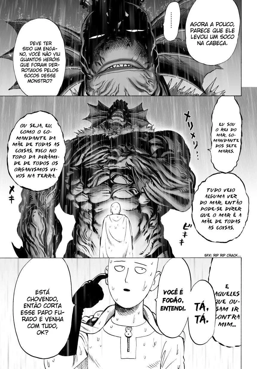 One Punch-Man Capítulo 1 – Um Soco