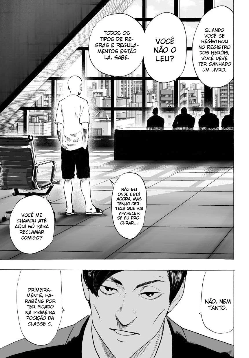One Punch-Man Capítulo 1 – Um Soco