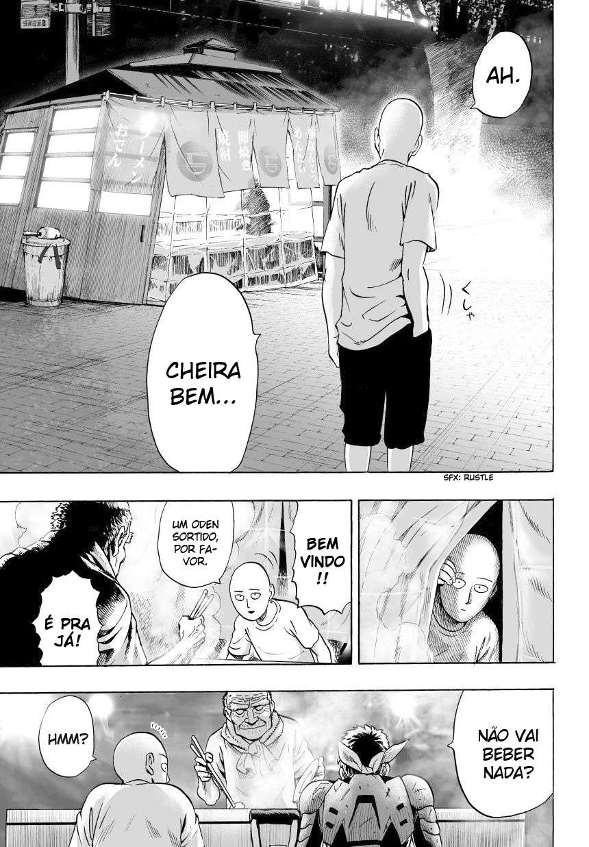 One Punch-Man Capítulo 1 – Um Soco