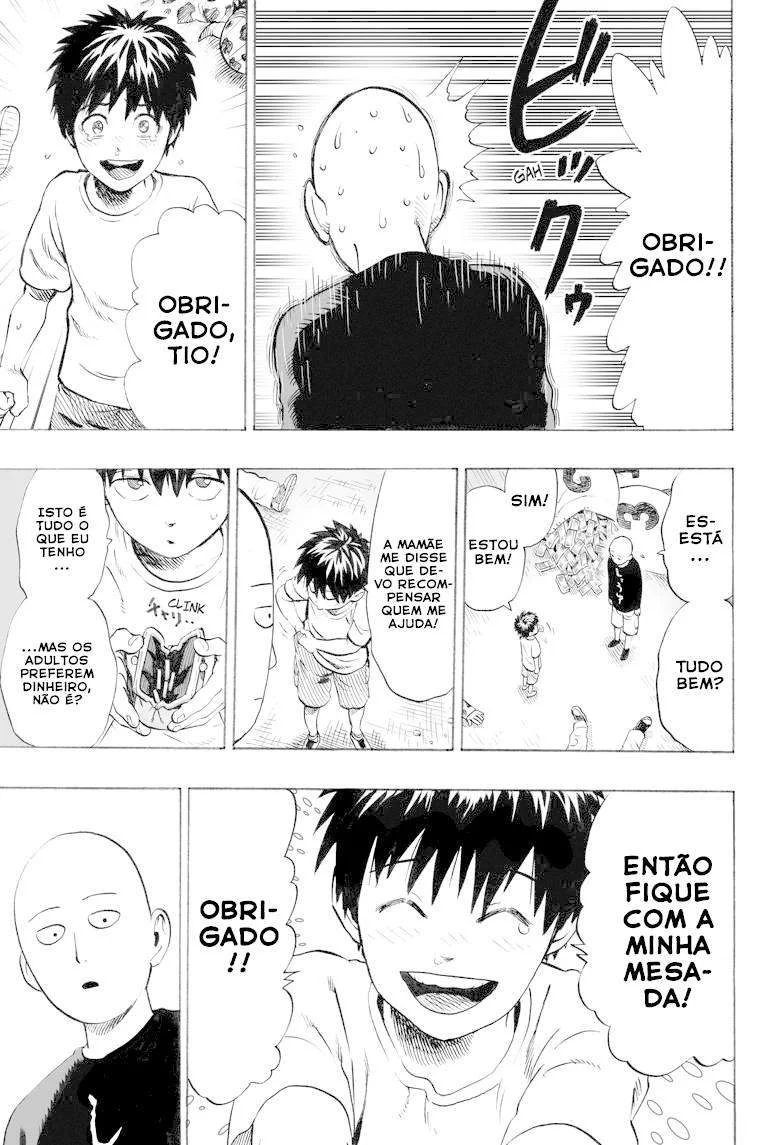 One Punch-Man Capítulo 1 – Um Soco