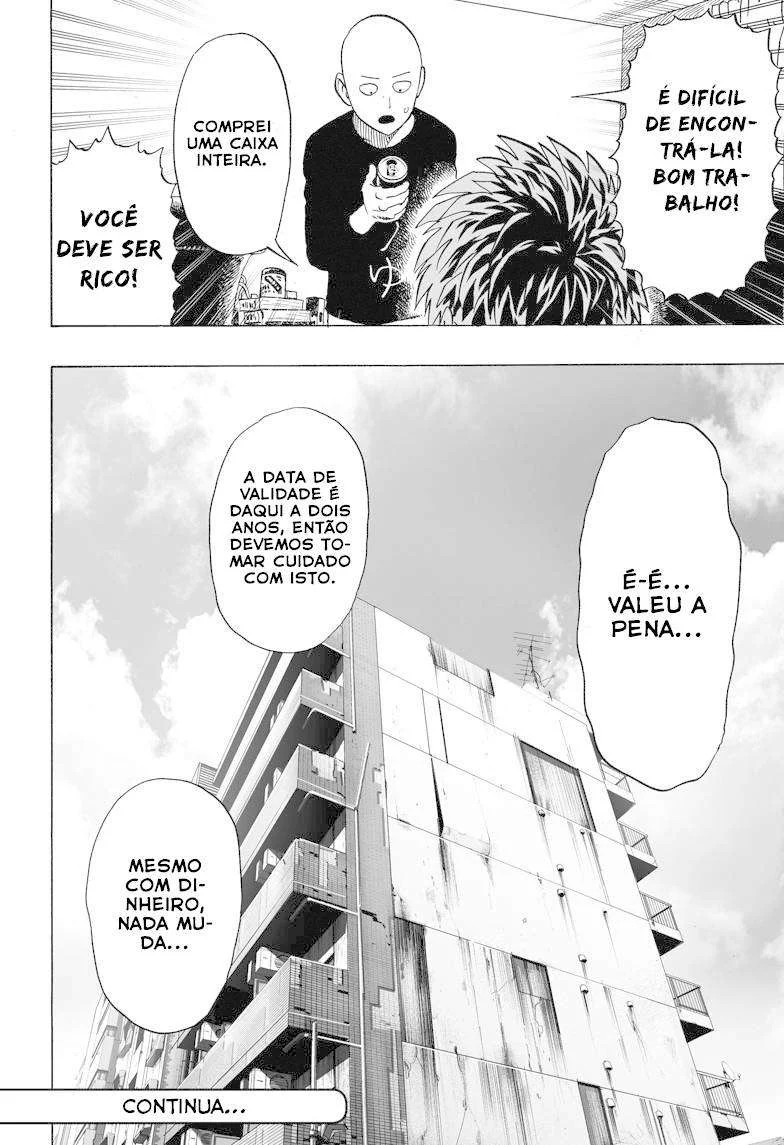 One Punch-Man Capítulo 1 – Um Soco