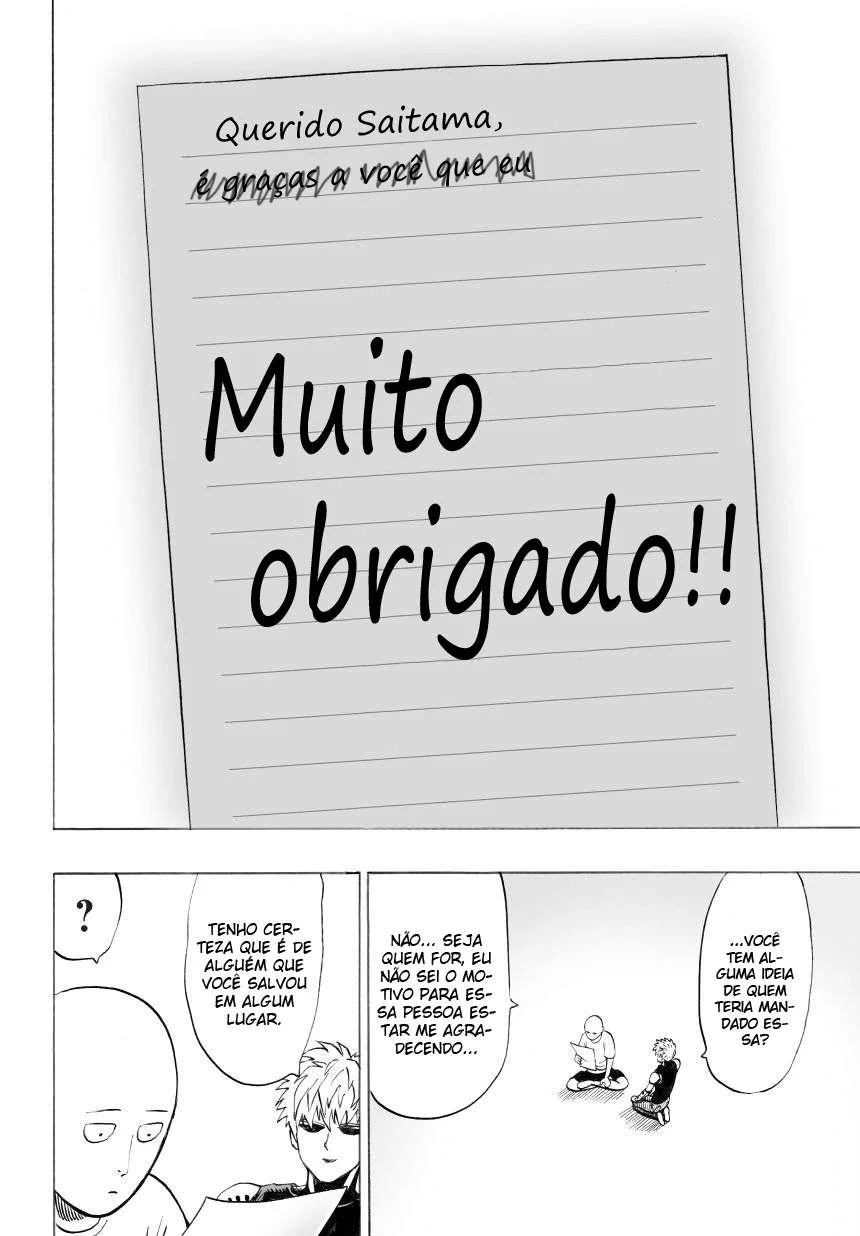 One Punch-Man Capítulo 1 – Um Soco
