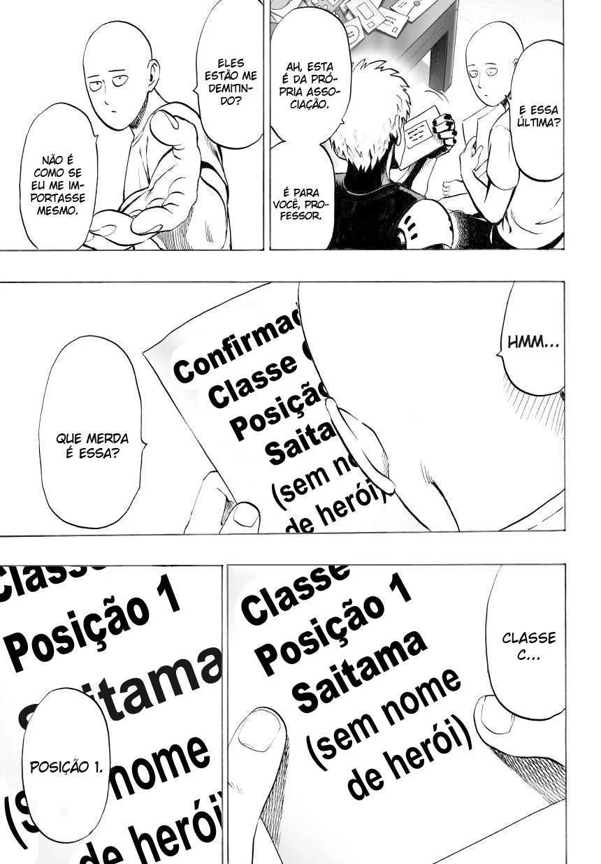 One Punch-Man Capítulo 1 – Um Soco
