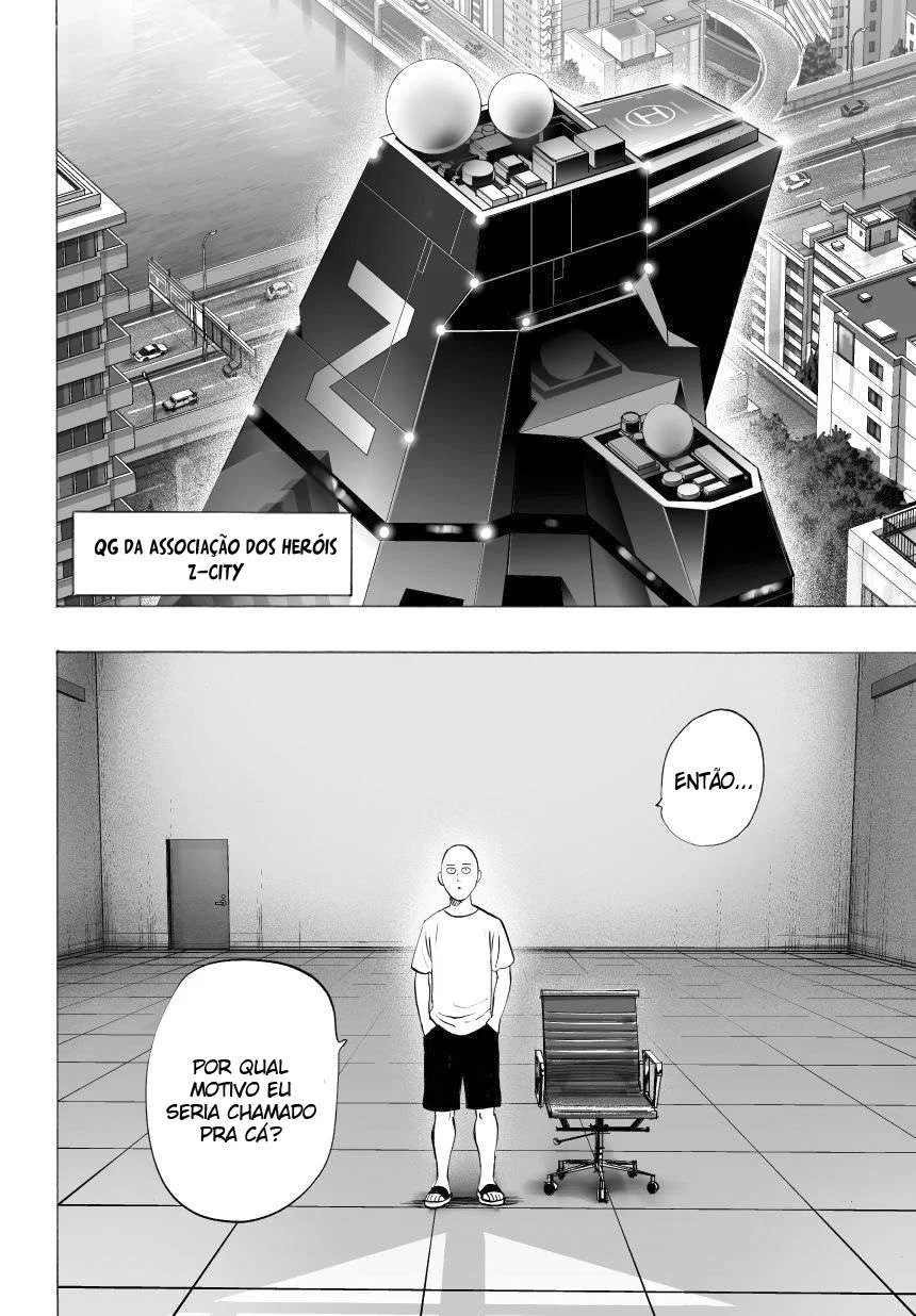 One Punch-Man Capítulo 1 – Um Soco