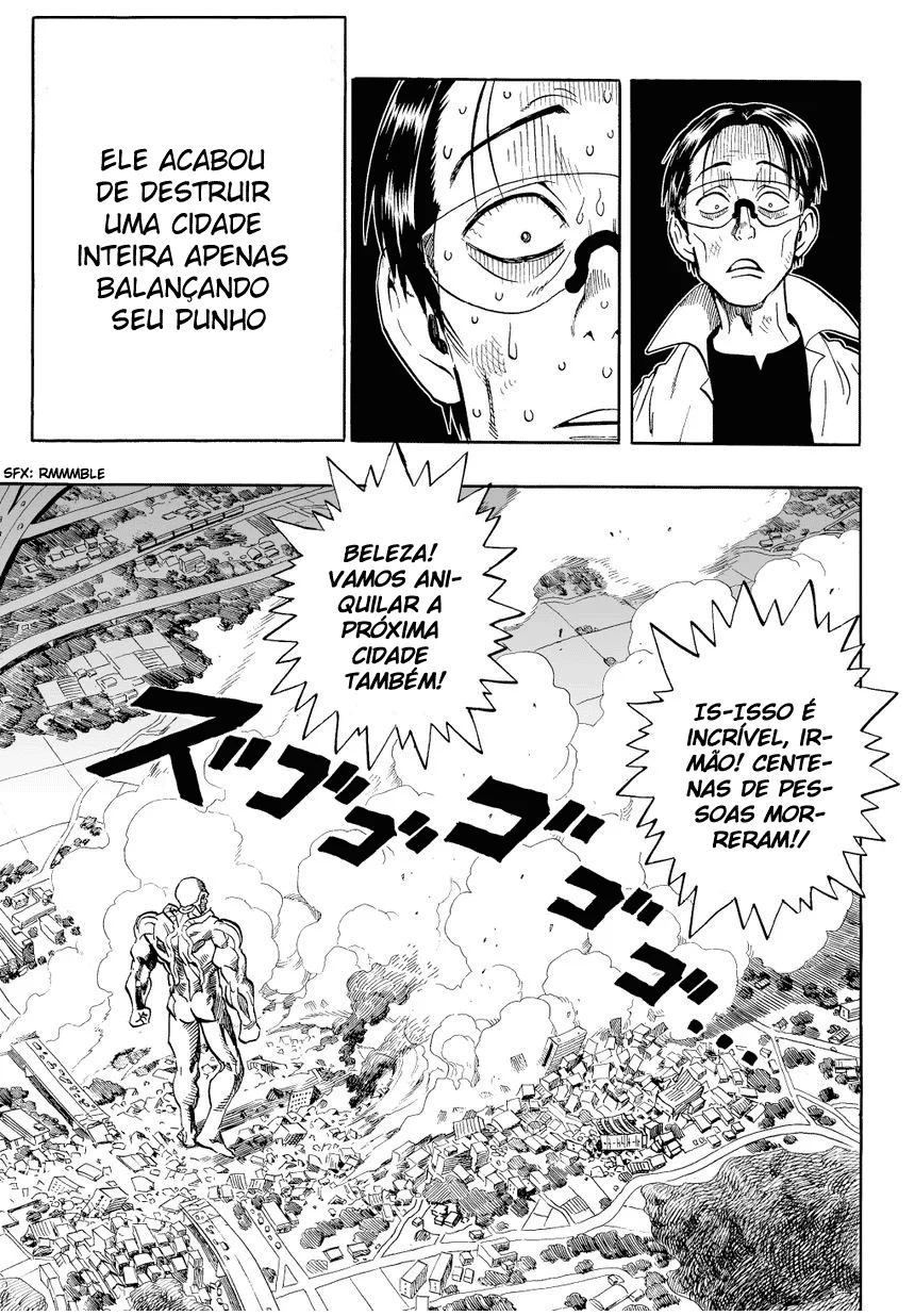 One Punch-Man Capítulo 1 – Um Soco