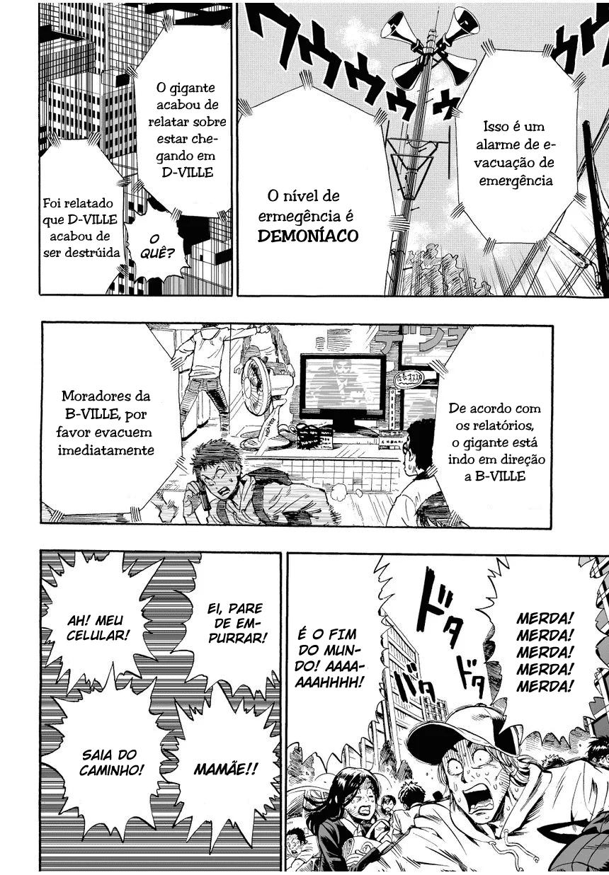 One Punch-Man Capítulo 1 – Um Soco