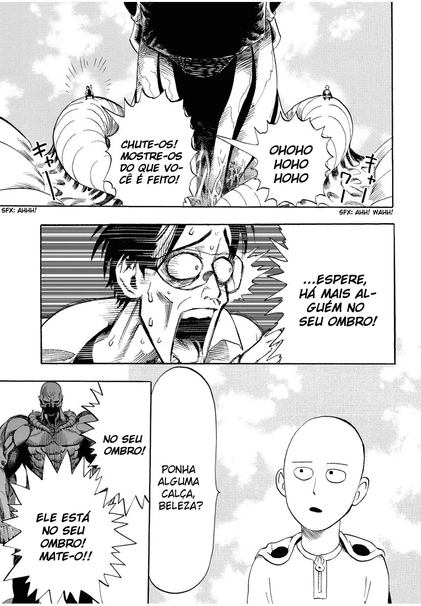 One Punch-Man Capítulo 1 – Um Soco