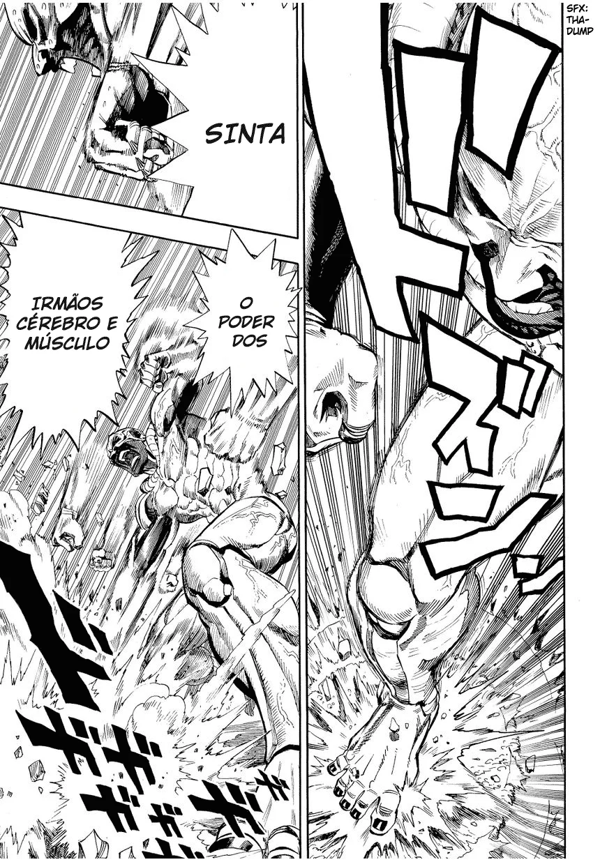 One Punch-Man Capítulo 1 – Um Soco