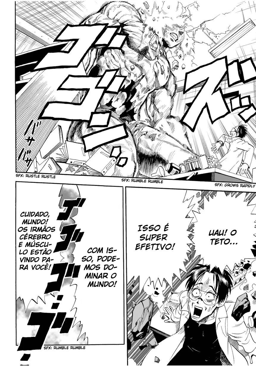 One Punch-Man Capítulo 1 – Um Soco