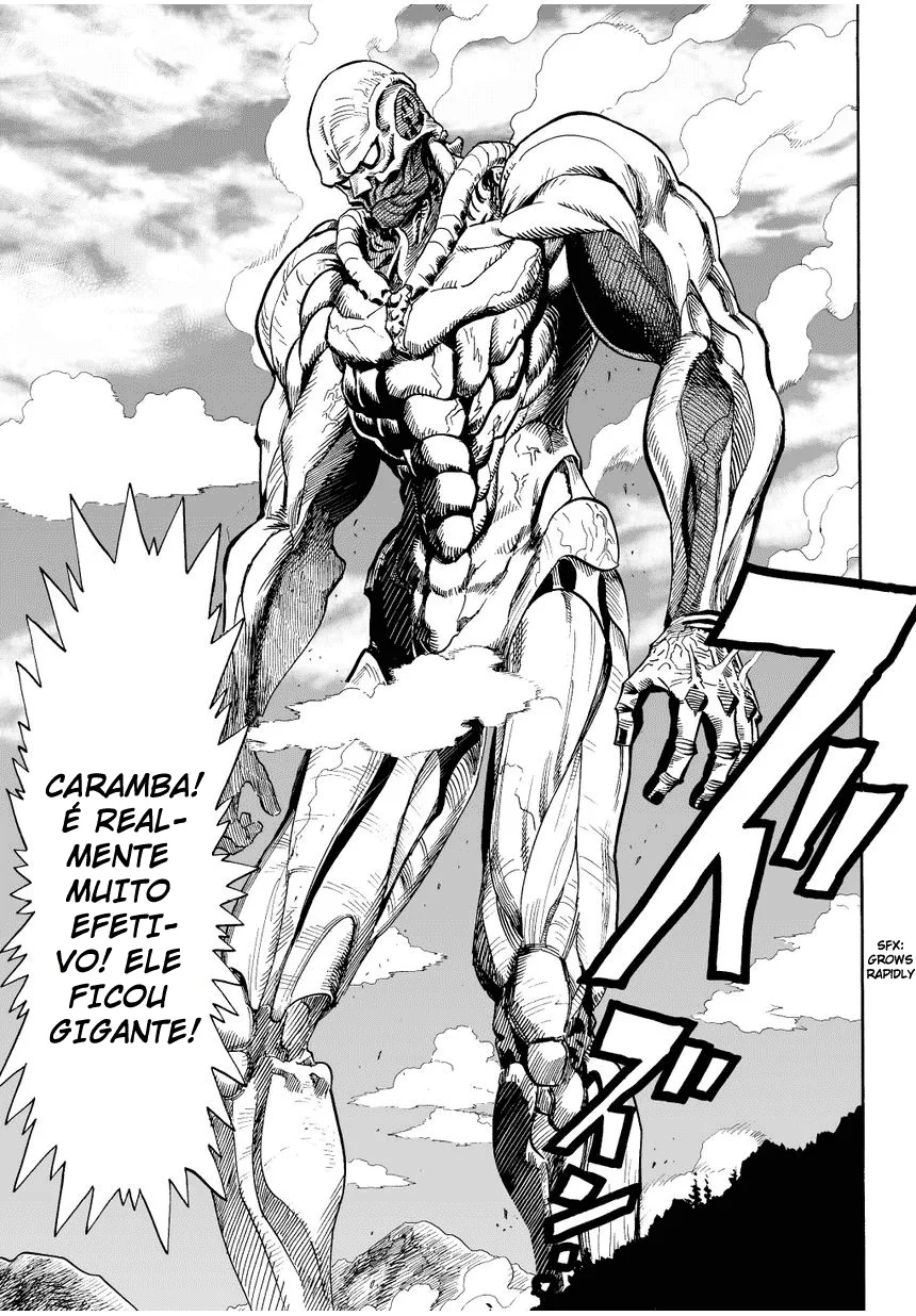 One Punch-Man Capítulo 1 – Um Soco