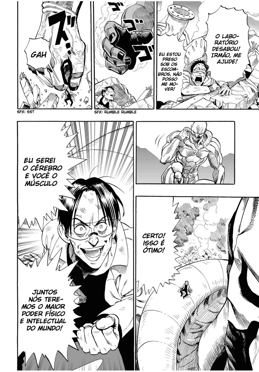 One Punch-Man Capítulo 1 – Um Soco