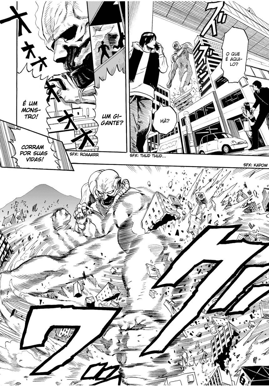 One Punch-Man Capítulo 1 – Um Soco