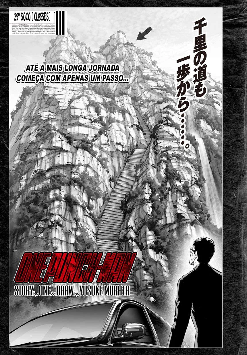 One Punch-Man Capítulo 1 – Um Soco