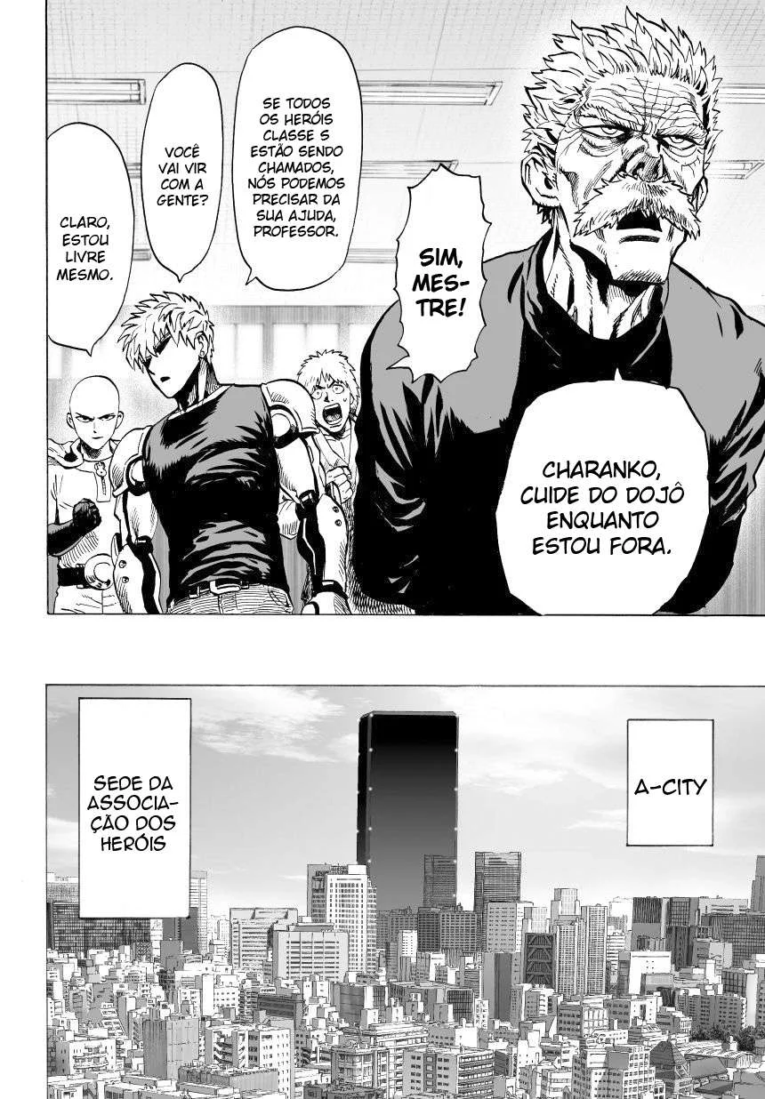 One Punch-Man Capítulo 1 – Um Soco