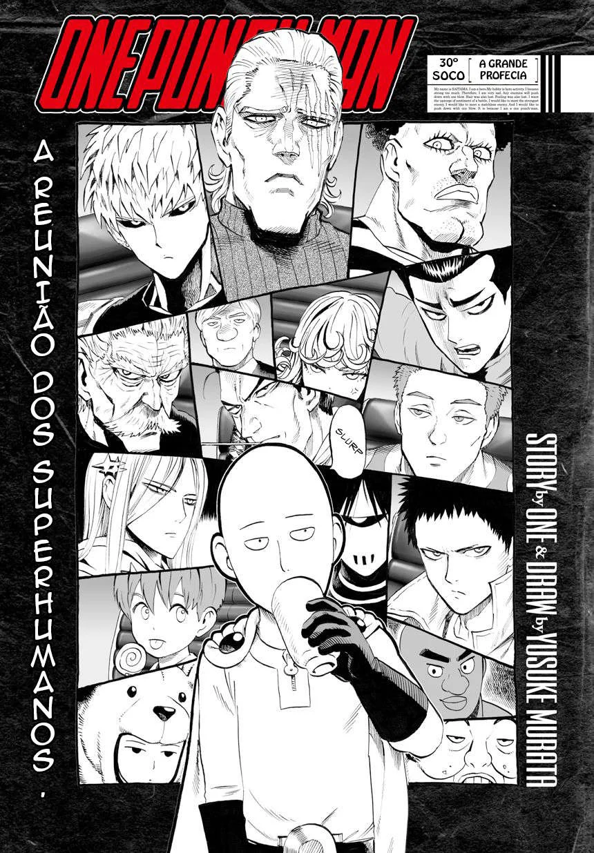 One Punch-Man Capítulo 1 – Um Soco