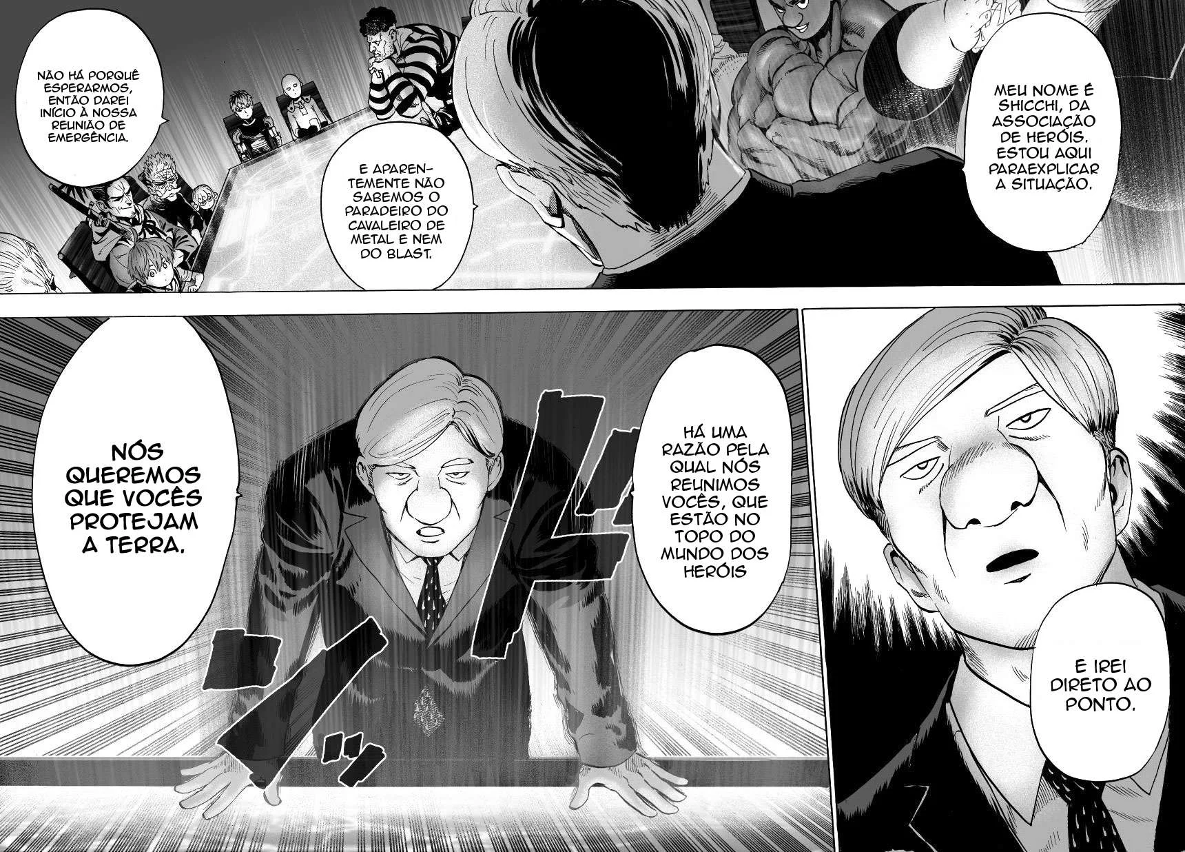 One Punch-Man Capítulo 1 – Um Soco