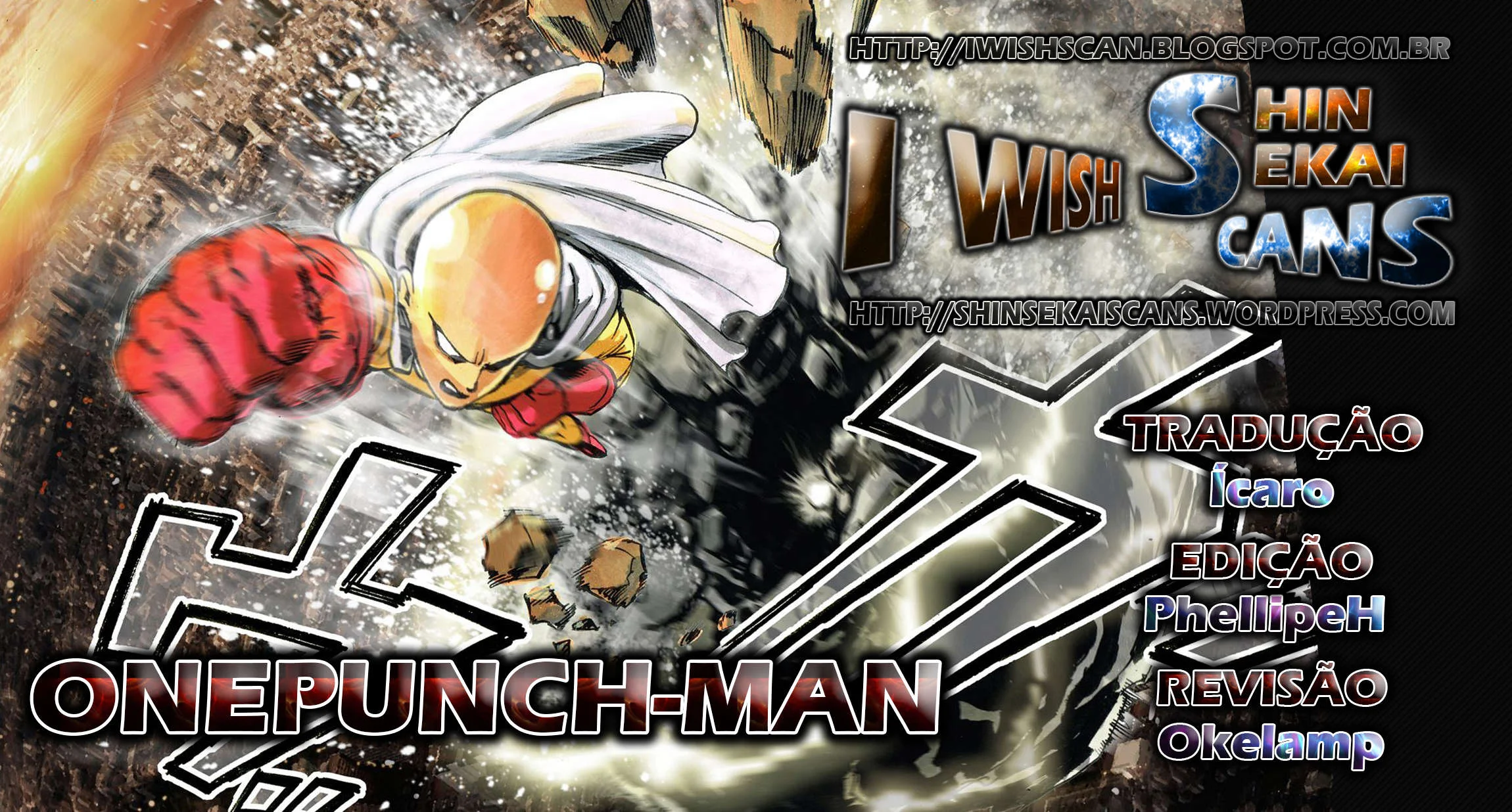 One Punch-Man Capítulo 1 – Um Soco