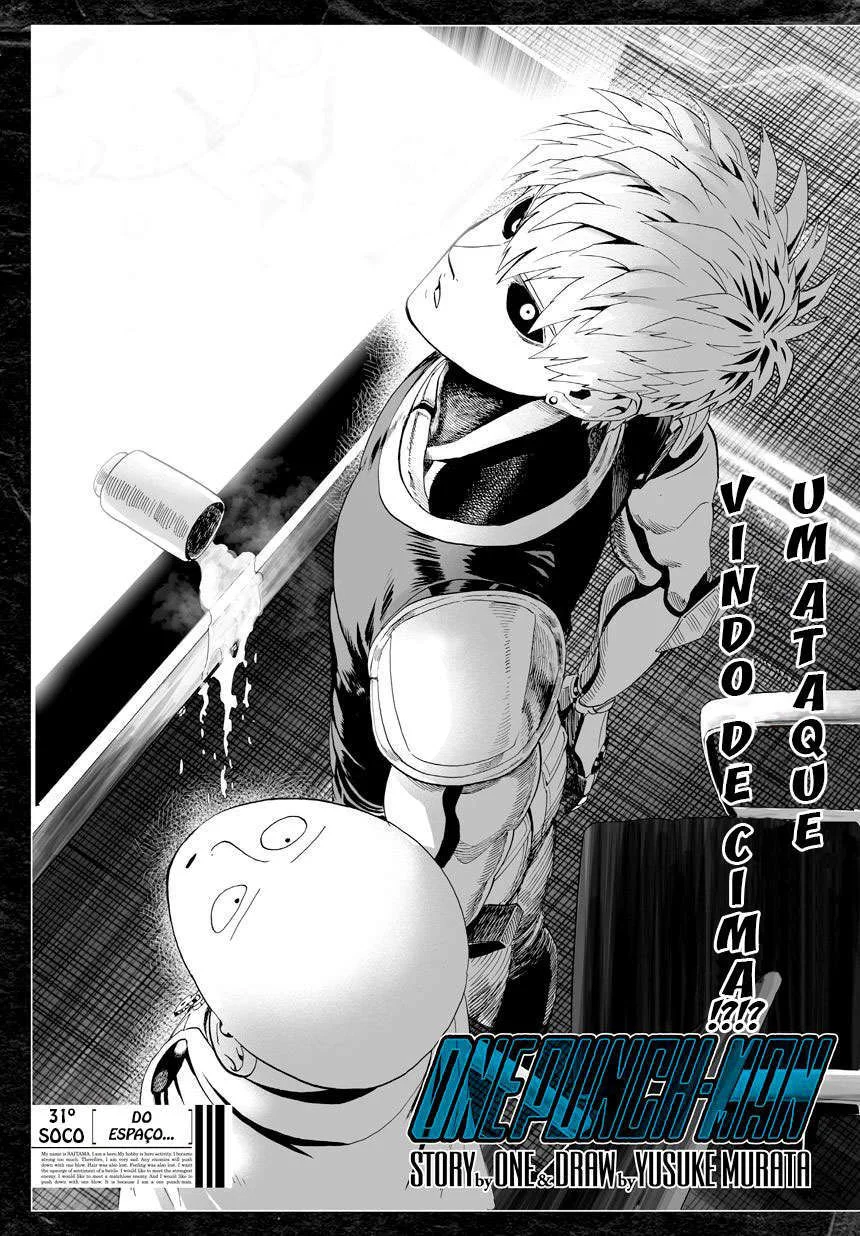 One Punch-Man Capítulo 1 – Um Soco