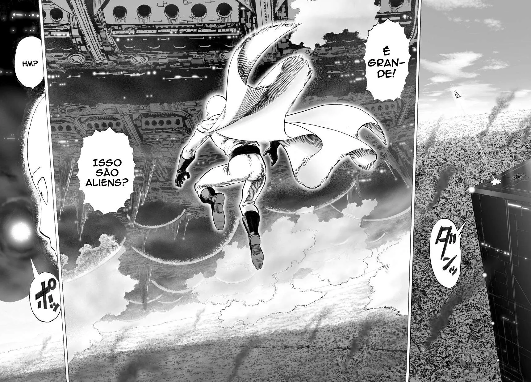 One Punch-Man Capítulo 1 – Um Soco