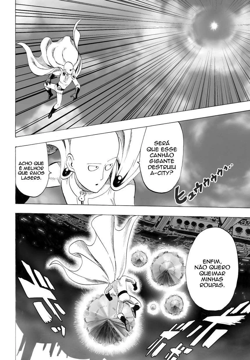 One Punch-Man Capítulo 1 – Um Soco