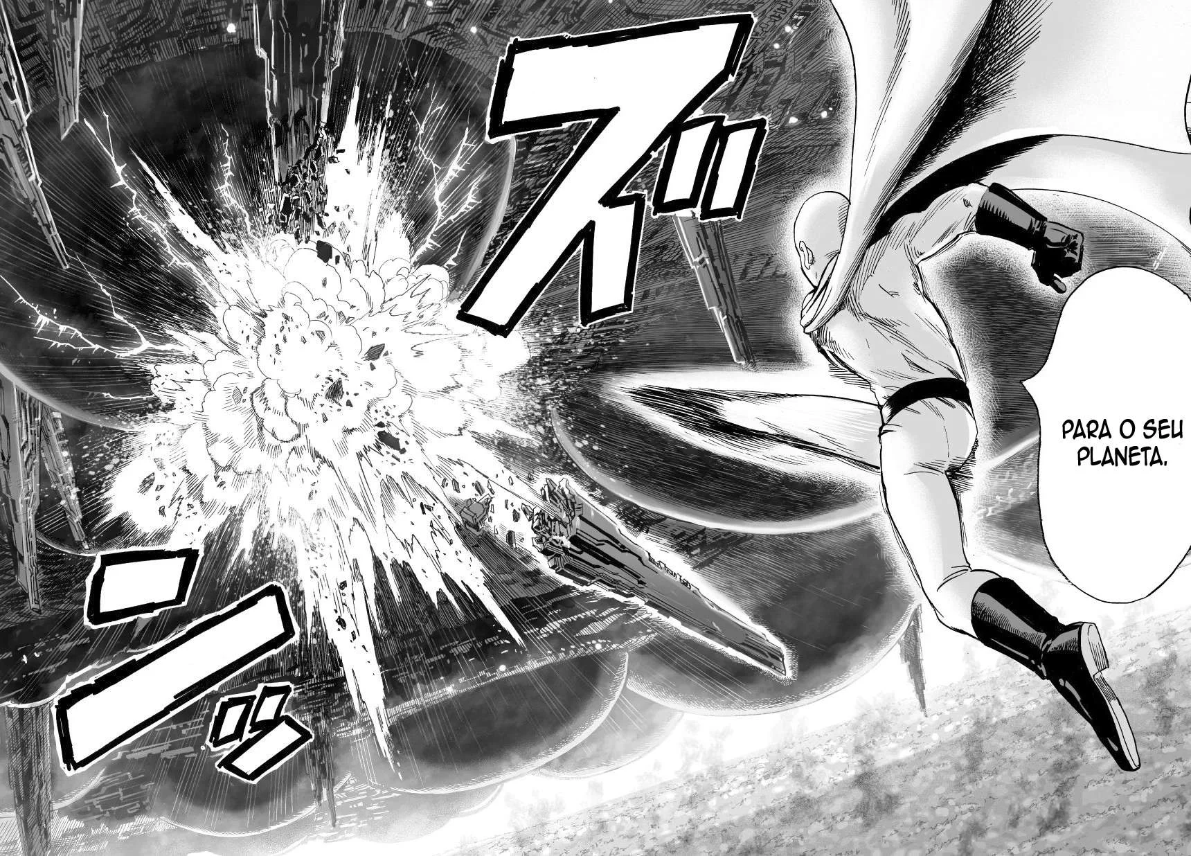 One Punch-Man Capítulo 1 – Um Soco