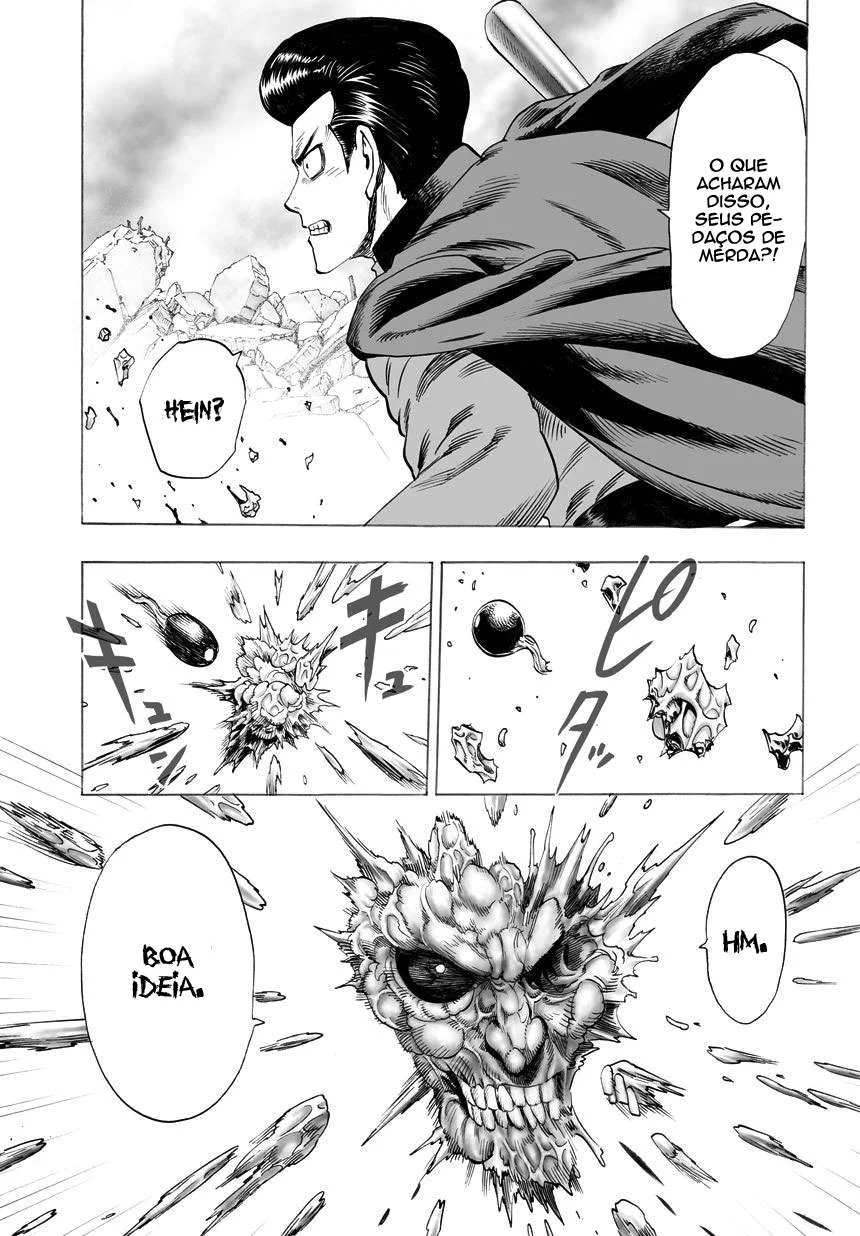 One Punch-Man Capítulo 1 – Um Soco