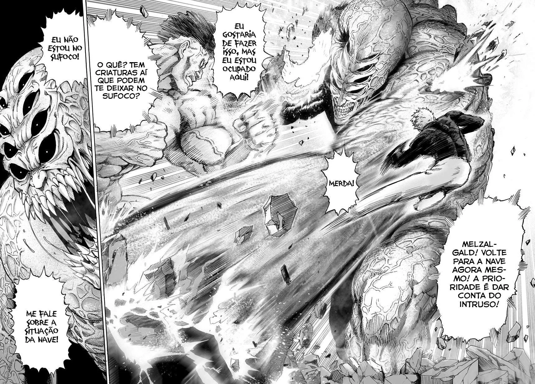 One Punch-Man Capítulo 1 – Um Soco