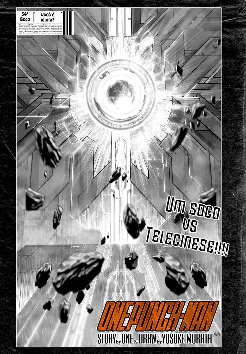 One Punch-Man Capítulo 1 – Um Soco