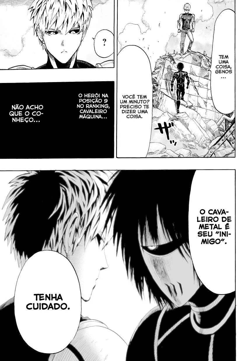 One Punch-Man Capítulo 1 – Um Soco