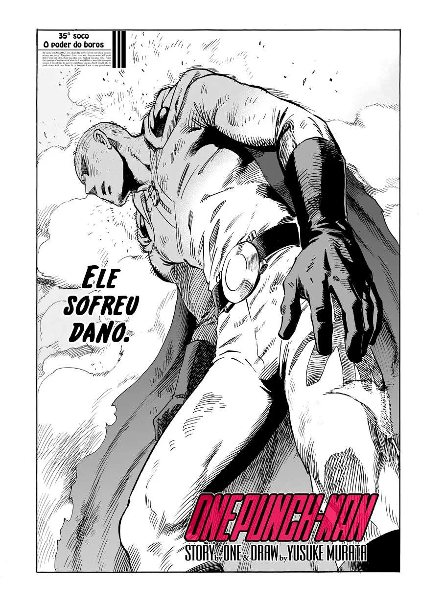 One Punch-Man Capítulo 1 – Um Soco