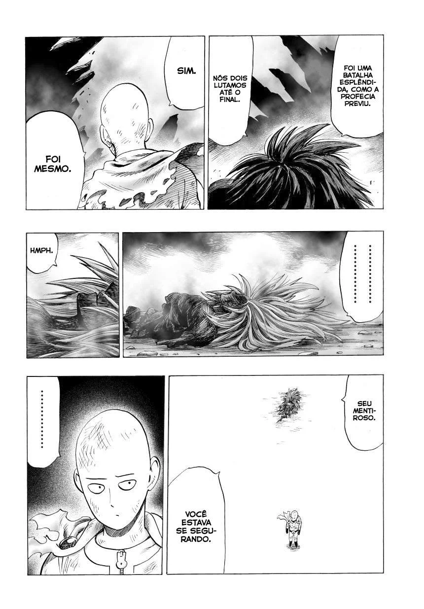 One Punch-Man Capítulo 1 – Um Soco