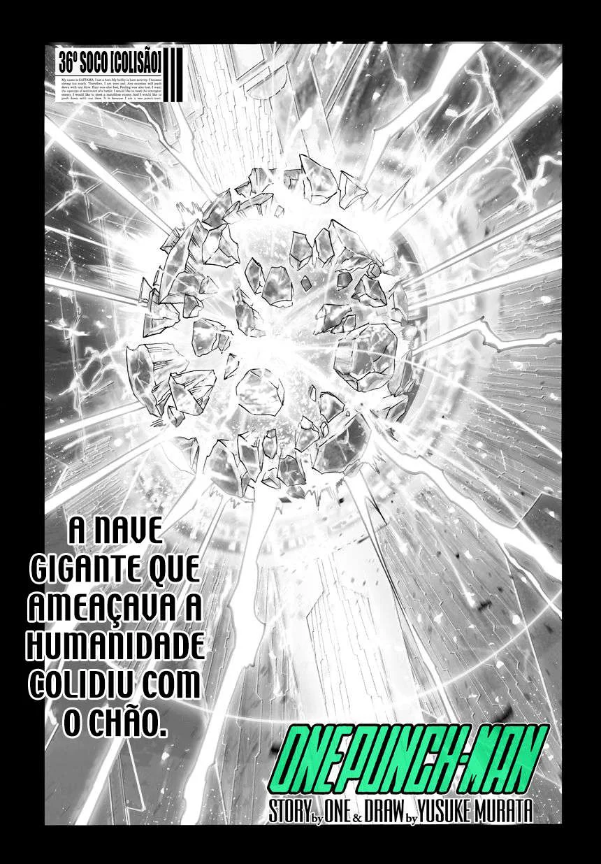 One Punch-Man Capítulo 1 – Um Soco