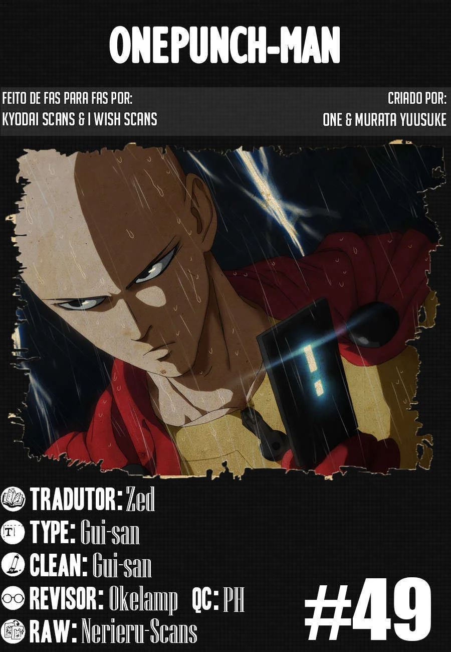 One Punch-Man Capítulo 1 – Um Soco