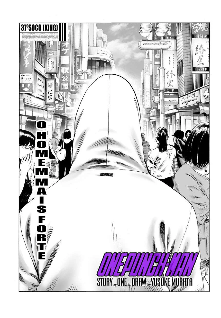 One Punch-Man Capítulo 1 – Um Soco