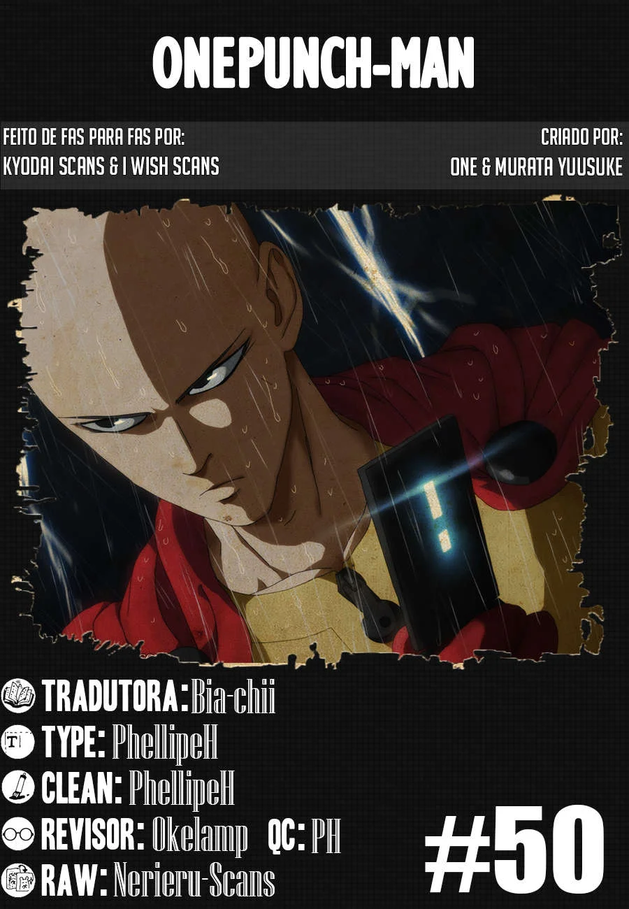 One Punch-Man Capítulo 1 – Um Soco
