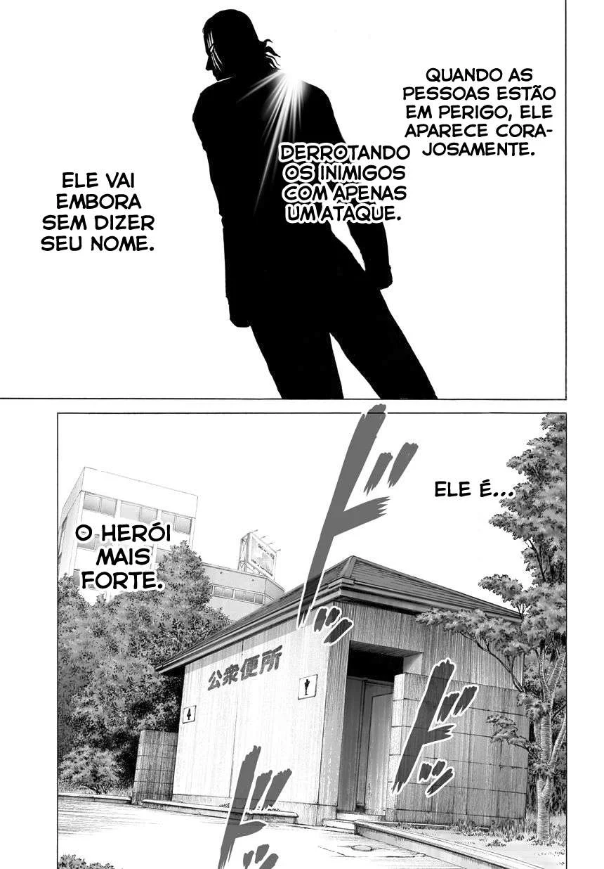 One Punch-Man Capítulo 1 – Um Soco