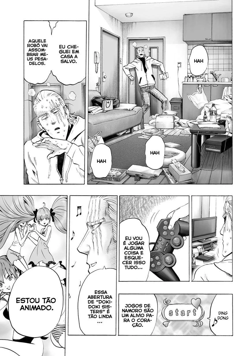 One Punch-Man Capítulo 1 – Um Soco