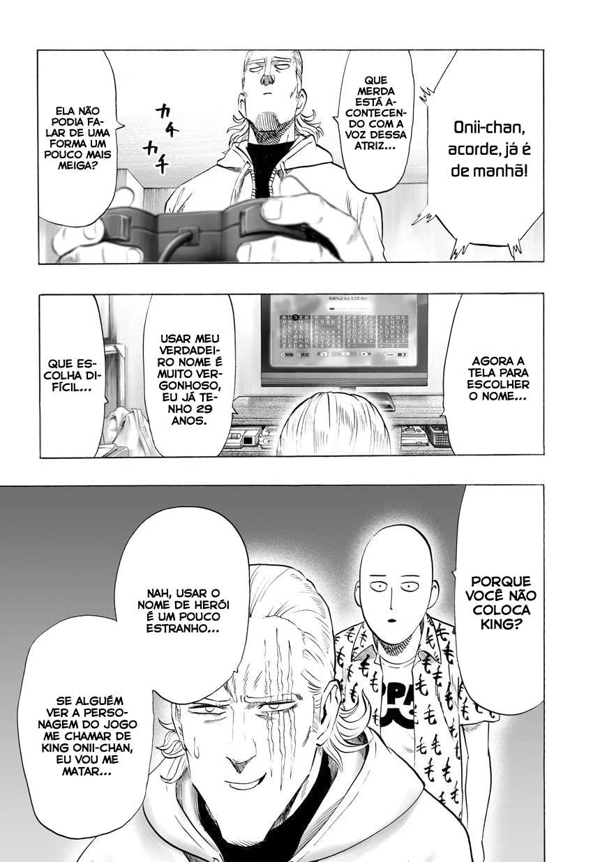 One Punch-Man Capítulo 1 – Um Soco