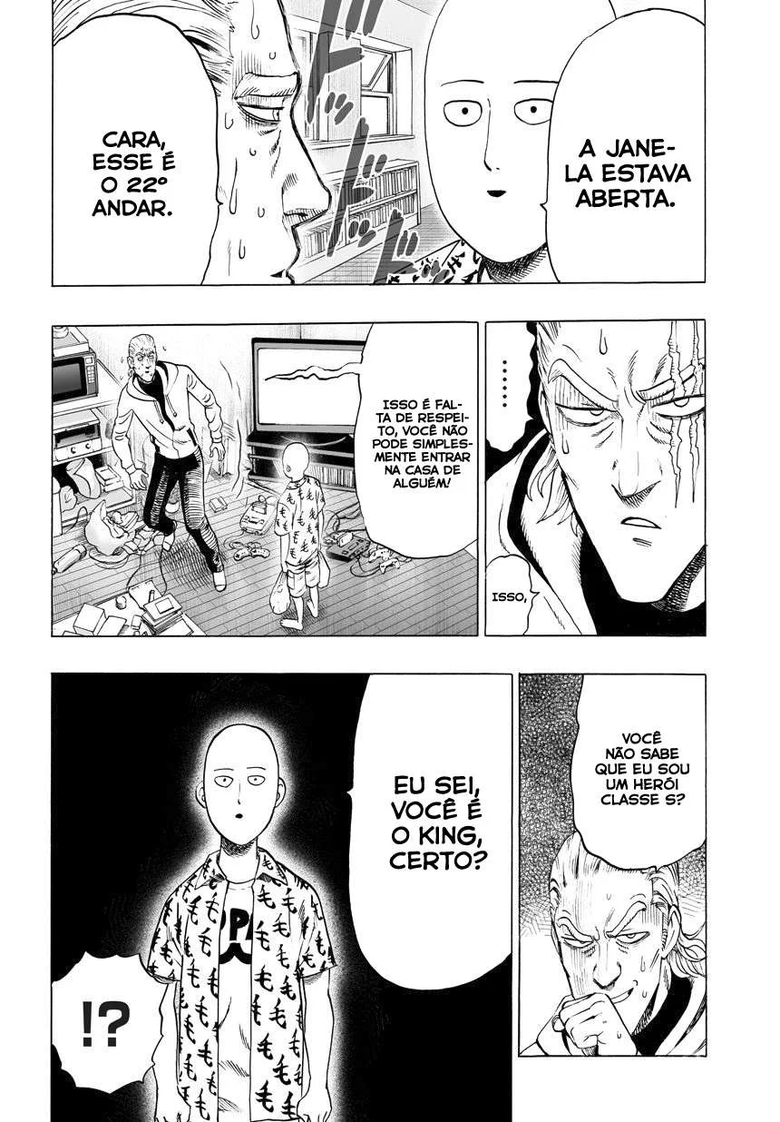 One Punch-Man Capítulo 1 – Um Soco