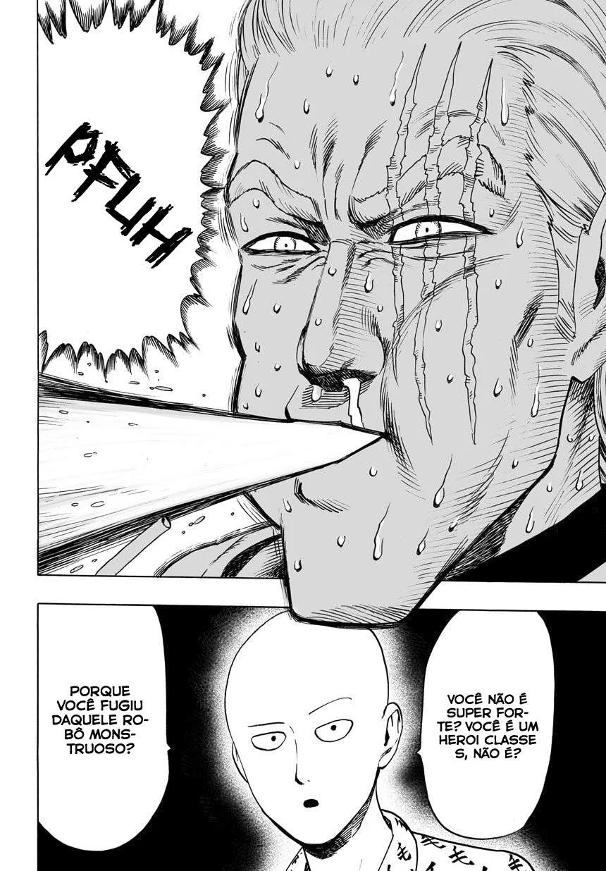 One Punch-Man Capítulo 1 – Um Soco