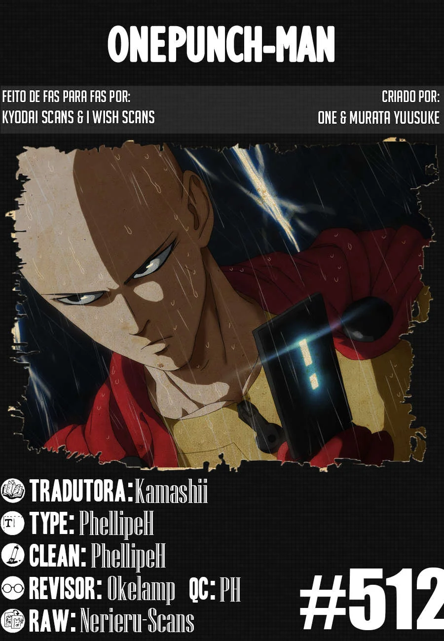 One Punch-Man Capítulo 1 – Um Soco