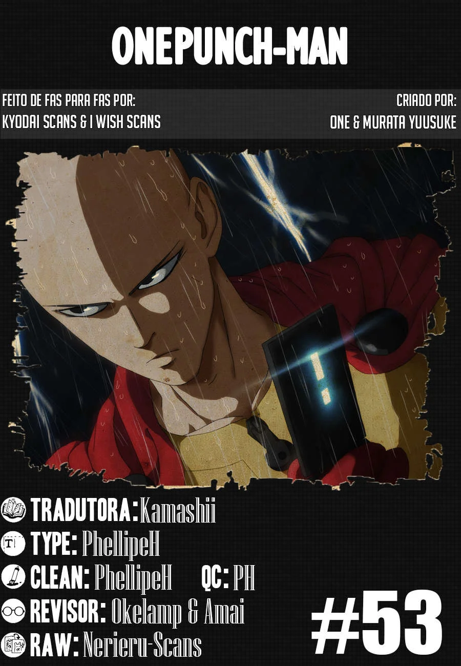 One Punch-Man Capítulo 1 – Um Soco