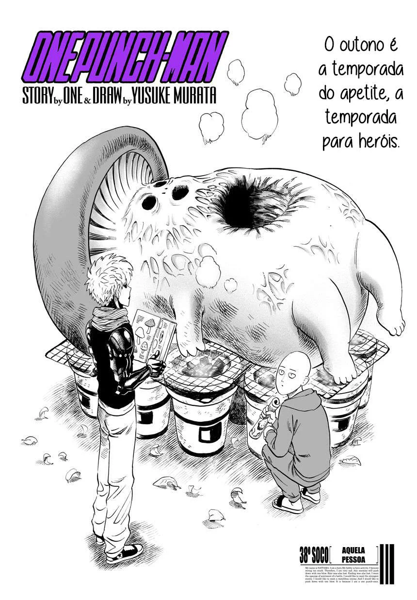 One Punch-Man Capítulo 1 – Um Soco